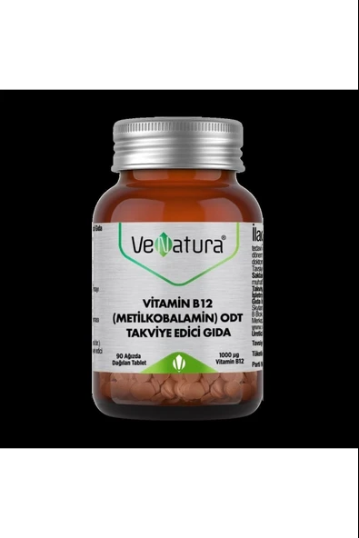 VeNatura B12 Metilkobalamin Odt 90 Tablet ürün görseli 1