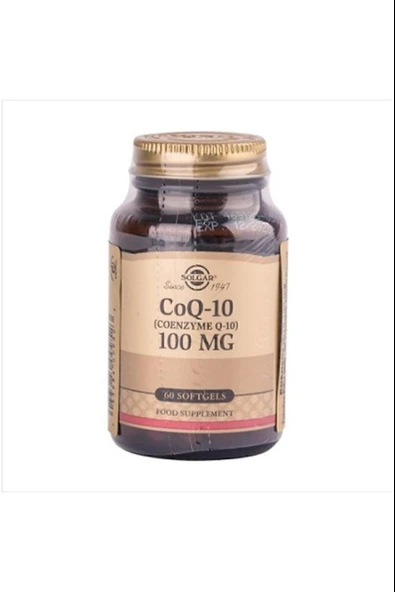Solgar Coenzyme Q-10 100 mg 60 Kapsül ürün görseli 1