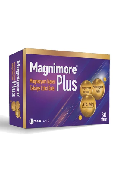 Magnimore Plus 30 Tablet ürün görseli 1