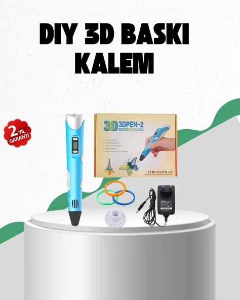 Mey İthalat® Profesyonel ve Hobi İçin 3D Modelleme Kalemi ürün görseli 1