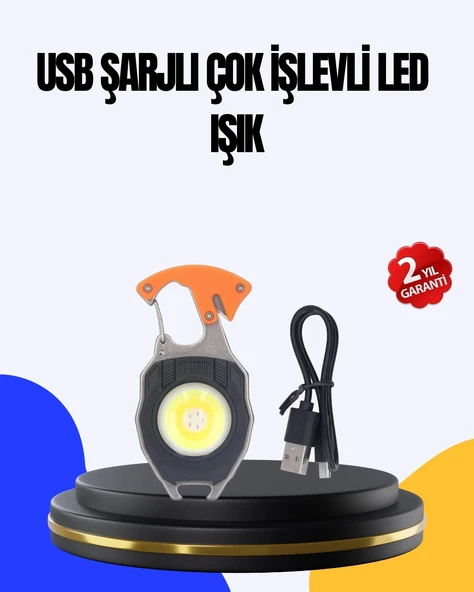 Mey İthalat® Kamp ve Doğa Yürüyüşü İçin Çok Fonksiyonlu Fener ürün görseli 1