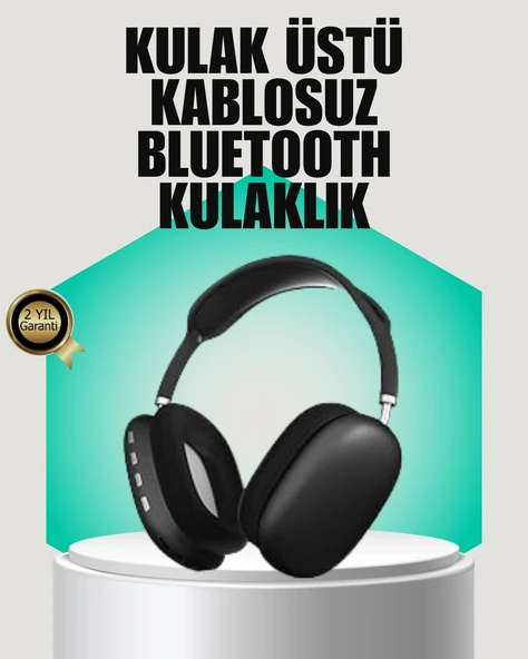 Mey İthalat® Stereo Ses Kaliteli Bluetooth Kulaklık | Katlanabilir ve Ergonomik Tasarım ürün görseli 1