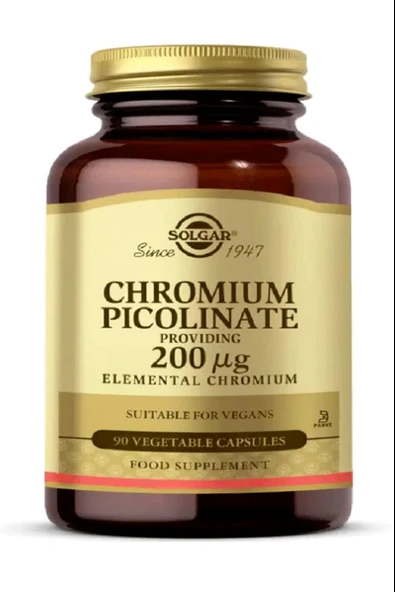 Solgar Chromium Picolinate 90 Adet - Resim 2