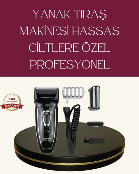 Mey İthalat® Erkekler İçin Folyo Başlıklı Tıraş Makinesi ürün görseli 1