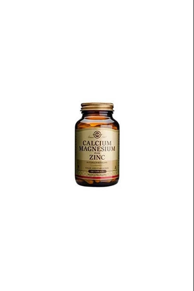 Solgar Calcium Magnesium Plus Zinc 100 Tablet ürün görseli 1