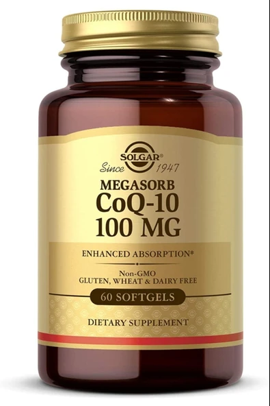 Solgar Coenzyme Q-10 100 mg 60 Kapsül ürün görseli 1