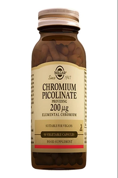 Solgar Chromium Picolinate 90 Adet ürün görseli 1