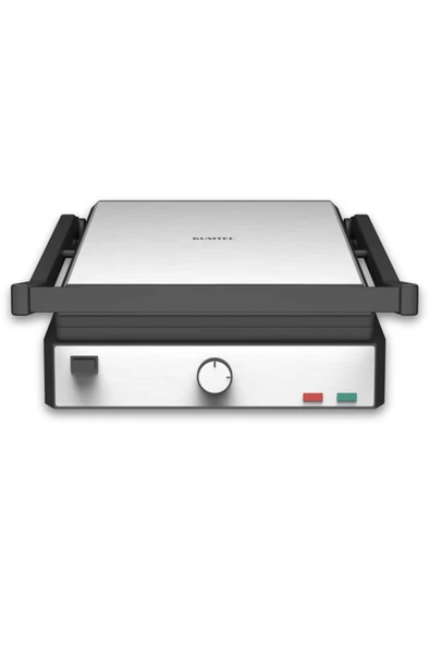 KUMTEL TTM-05 2000W Inox Tost Ve Izgara Makinesi ürün görseli 1