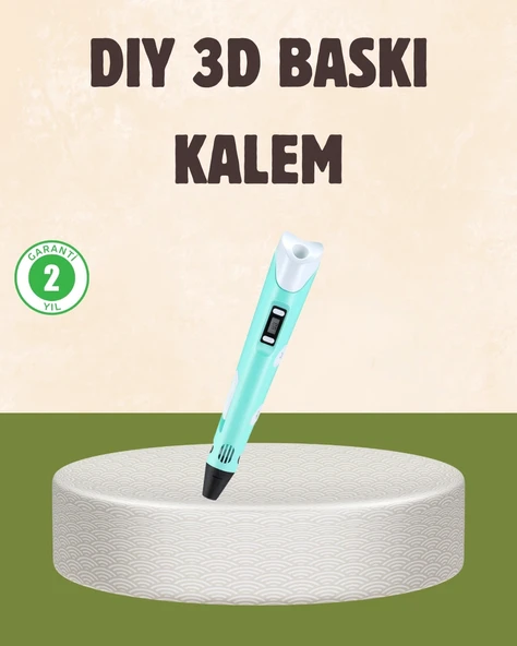 Mey İthalat® ABS ve PLA Filament Destekli 3D Yazıcı Kalem ürün görseli 1