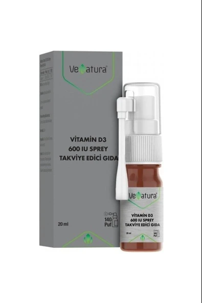 Venatura Vitamin D3 600 IU Sprey 20 ml ürün görseli 1