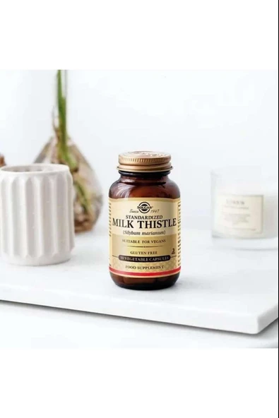 Solgar Milk Thistle 100 mg 50 Kapsül - Resim 2
