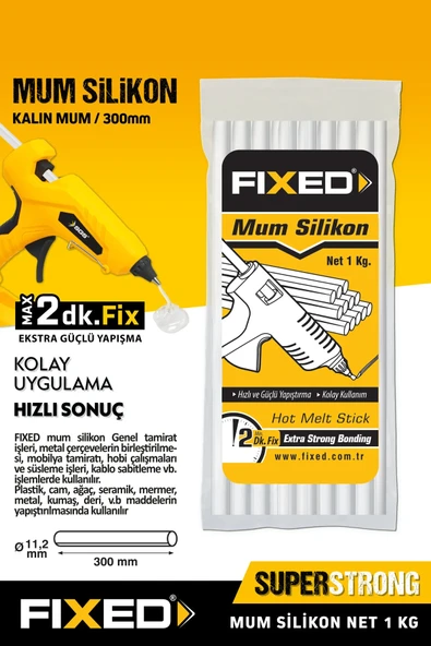 SİLİKON MUM FIXED 1 KG F1001 ürün görseli 1