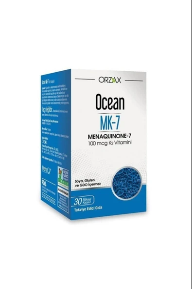 Ocean MK-7 100 mcg Vitamin K2 30 Kapsül ürün görseli 1