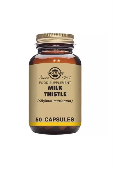 Solgar Milk Thistle 100 mg 50 Kapsül - Resim 2