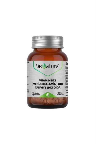 VeNatura B12 Metilkobalamin Odt 90 Tablet ürün görseli 1