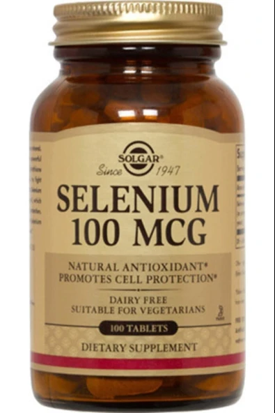 Solgar Selenium 100 mcg 100 Tablet - Resim 2
