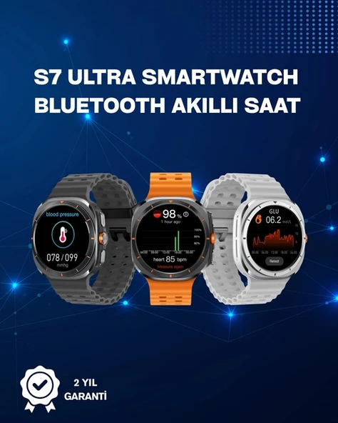 Mey İthalat® Akıllı Saat | Kalp Ritmi, Nabız ve Uyku Takibi | iOS Uyumlu ürün görseli 1