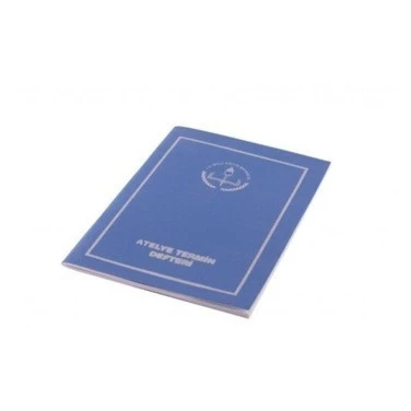 Gülpaş Atölye Temrin Defteri Plastik Kapak 48 Yaprak 20x28 Cm ürün görseli 1