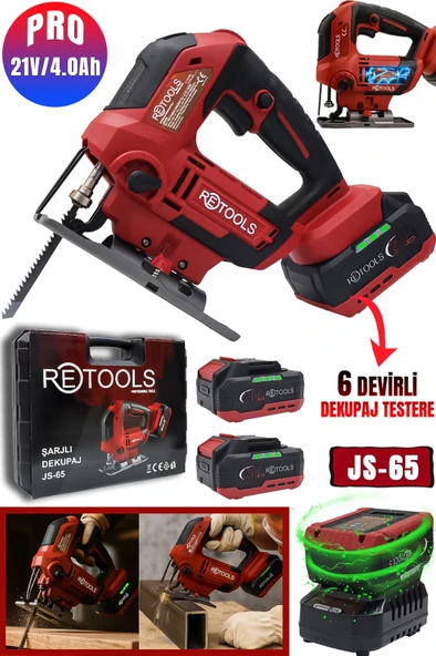 RETOOLS 6 Devirli Dekupaj Testere ürün görseli 1