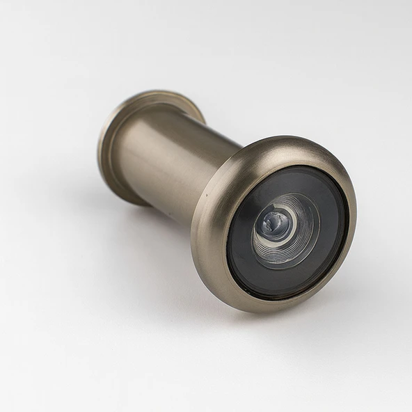Kapı Dürbünü Kısa Saten 35-60 mm 14 mm Delik Çapı Güvenlik Gözetleme Aparatı Metal Gövde ürün görseli 1