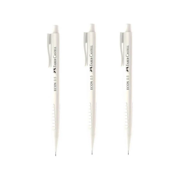 Faber Castell Econ Urban Versatil Kalem  0.5 / BEYAZ - 3 ADET ürün görseli 1