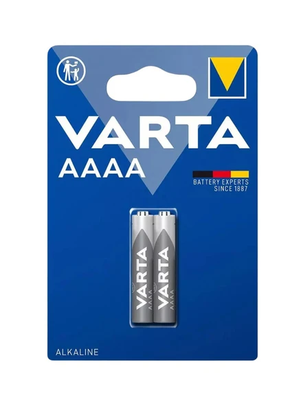 Varta MN2500 AAAA 1.5 V Pil 2'li - Resim 2