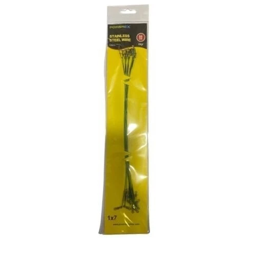 Powerex 25cm. 10'lu Paket Klipsli Bilyeli Fırdöndülü Turna Çinekop Çelik Teli ürün görseli 1