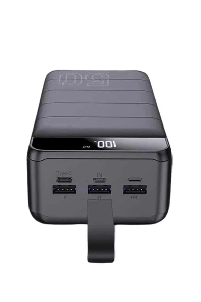Mey İthalat® Powerbank Çoklu Şarj Girişi 50.000 Mah Taşınabilir Dijital Göstergeli ürün görseli 1