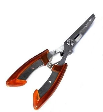 Powerex Turuncu Paslanmaz Çentik Uçlu Balıkçı Jig Pensesi ürün görseli 1
