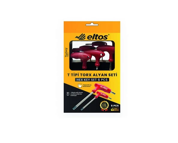 T Allen (Alyan) Anahtar Seti 6 Parça TTA 006 Eltos ürün görseli 1
