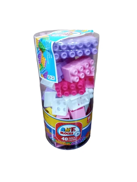 Asya Oyuncak Ant Blocks 48 Parça Pastel Renk ANT048-P ürün görseli 1