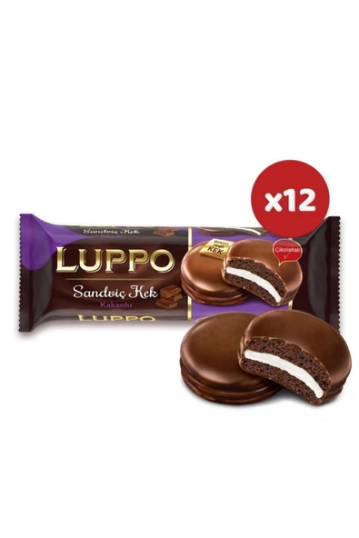 Solen Sandviç Kek Kakaolu Sand 184 gr X 12 Adet ürün görseli 1