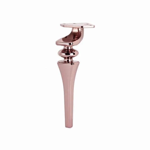Sintra Lüx Metal Ayak 21 cm Mobilya Koltuk Ayağı Rose Gold ürün görseli 1