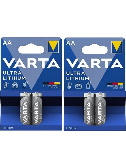 Varta 6106 Ultra Lityum Aa Kalem Pil 4'lü Paket ürün görseli 1