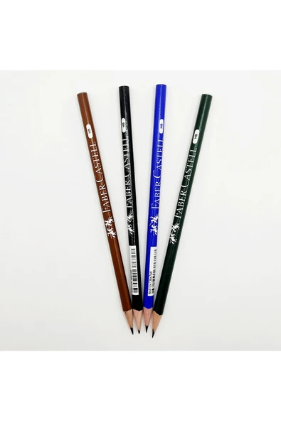 Faber Castell Şövalye Klasik Yuvarlak HB Kurşun Kalem - 1 Adet ürün görseli 1