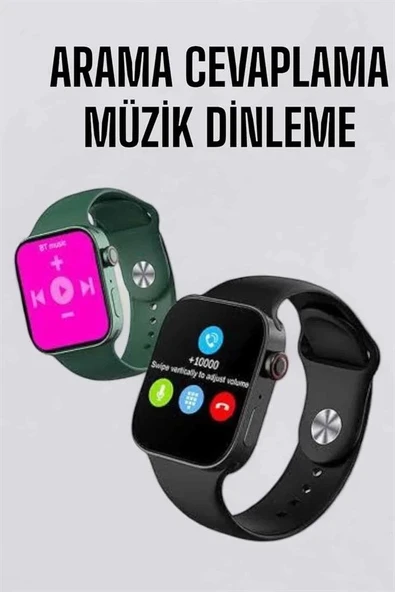 Mey İthalat® Akıllı Saat Amoled Ekran GPS ve Uyku Takibi Bluetooth Bağlantılı ürün görseli 1