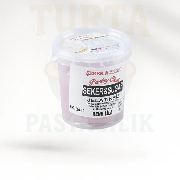 SEKER SUGAR 500 GR  HAMUR LİLA ürün görseli 1