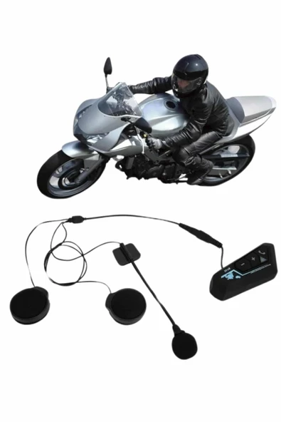 Mey İthalat® Bluetooth Kask Kulaklığı Intercom 5.0 Bluetooth Android ve İOS Uyumlu - Resim 3