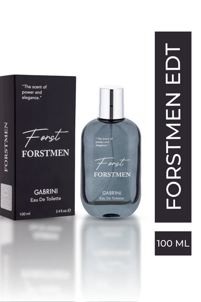 Gabrini Forstmen Black EDT 100 Ml ürün görseli 1