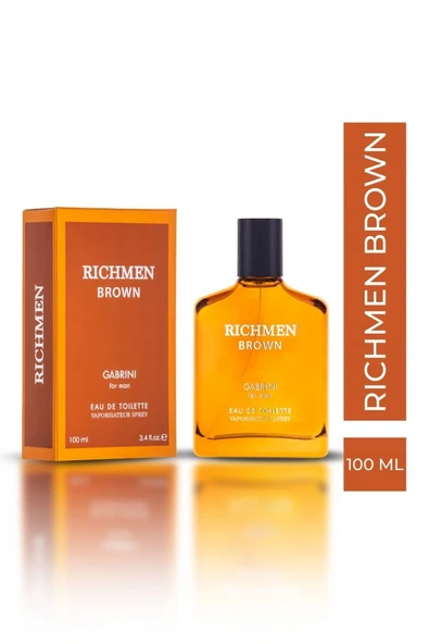 Gabrini Richmen Brown EDT For Man 100 ml ürün görseli 1
