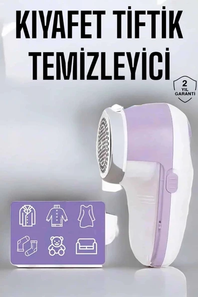 Mey İthalat® Tiftik Temizleyici Hazneli Şarjlı Manuel Kolay Kullanım ürün görseli 1