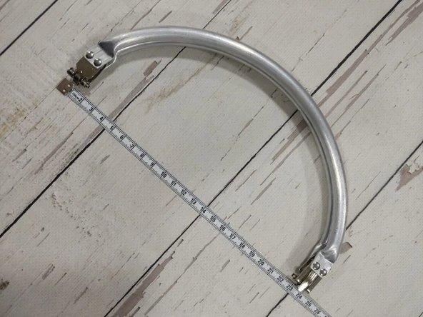 Metal Oval Gizli Çanta Bursu 24 cm (1 Adet) ürün görseli 1