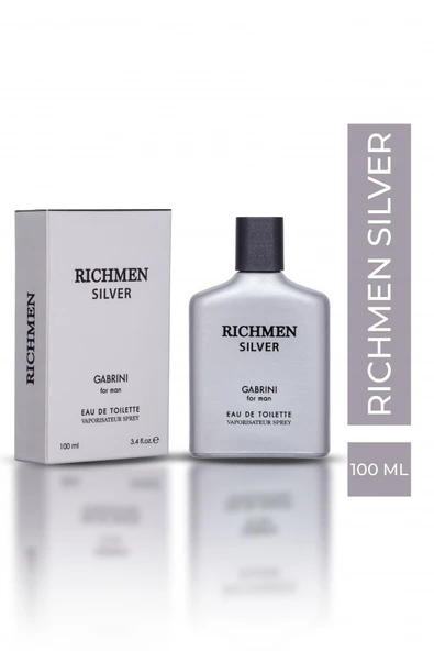 Richmen Silver EDT For Man 100 ml ürün görseli 1