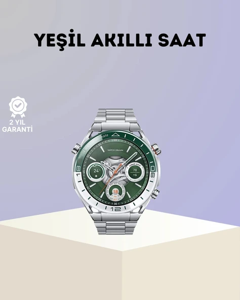 Mey İthalat® Premium Amoled Akıllı Saat GPS Harita Desteği Bluetooth Arama Sağlık Takipli ürün görseli 1