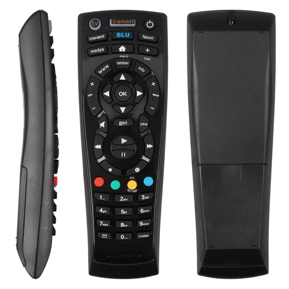 D-Smart HD BLU - Go Akıllı Uydu Alıcı Kumandası ürün görseli 1