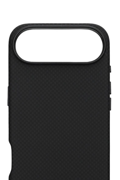 Carbon Weave Magsafe iPhone 17 Air Saf Karbon Siyah ürün görseli 1