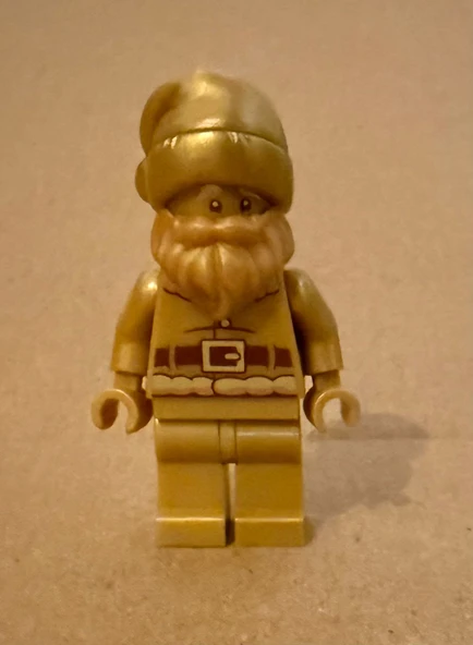 Orjinal Lego Minifigür Gold Noel Baba ürün görseli 1