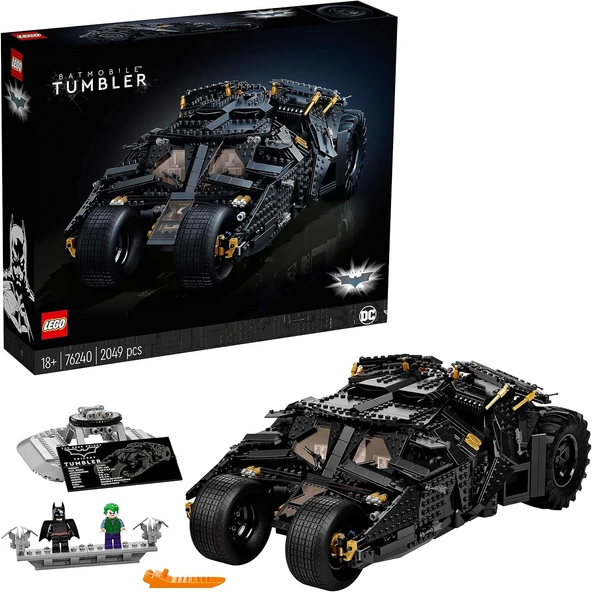 LEGO 76240 DC Batman Batmobile Tumbler ürün görseli 1