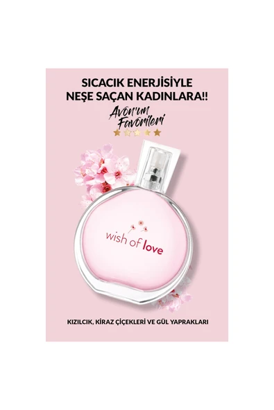 AVON Wish Of Love Kadın Parfüm Edt 50 Ml. ürün görseli 1