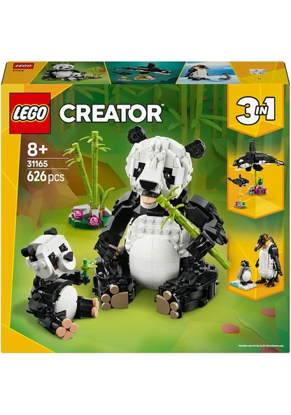 Lego Creator 3in1 - Panda Ailesi 31165 Lisanslı Ürün ürün görseli 1